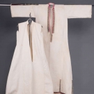 TWO WOMENS LINEN DRESSES, MACEDONIA, 20TH C