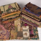 BROCADE FABRIC REMNANTS