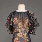 SILK TEA GOWN, 1930s