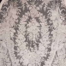 HANDMADE LACE SHAWL, 19TH C