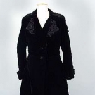 LADY'S BLACK VELVET WALKING SUIT, KY, c. 1914