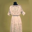 IRISH LACE &amp; CUTWORK TEA DRESS, c. 1912