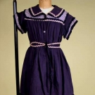 LADY'S WOOL BATHING COSTUME, ENGLAND, c. 1904