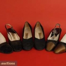 3 PAIR SUZANNE ANCEL PARIS SHOES, MID 20th C