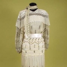 ZANDRA RHODES EVENING GOWN, 1980s