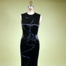 GIVENCHY COUTURE EVENING SHEATH, 1970-1990