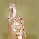SHELL PINK SILK RECEPTION GOWN, 1880s