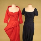 2 CEIL CHAPMAN GOWNS, 1950-1960