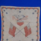 HARRISON &amp; MORTON CAMPAIGN BANDANA, 1888