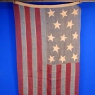 13 STAR AMERICAN FLAG, DATE UNDETERMINED