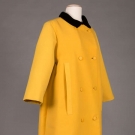 YELLOW WOOL EISA/BALENCIAGA COAT, EARLY 1950s