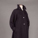 MME GRES CASHMERE DAY COAT, PARIS, 1970s