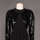 GEOFFREY BEENE SEQUINED MINI DRESS, c. 1990