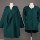 GEOFFREY BEENE TUNIC &amp; COAT SET, c. 1990