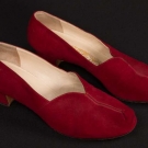 FERRAGAMO DAY PUMPS, ITALY, 1940s