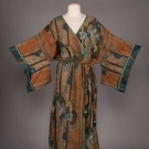 PRINTED TERRYCLOTH ROBE, 1915-1920