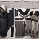 BEADED &amp; SEQUINED DRESS PARTS, 1920s