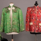TWO CHINESE EXPORT JACKETS, 1940s