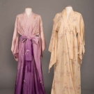 TWO EXPORT KIMONO, JAPAN, EARLY 20TH C