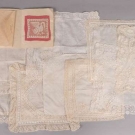 LACE HANDKERCHIEFS &amp; FILET SAMPLE, AMERICA, EARLY 20TH C