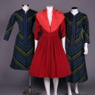 TWO CLAIRE MCCARDELL DAY DRESSES, AMERICA, 1947-1953