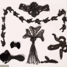 JET &amp; STEEL CUT BEADED TRIMS, 1870-1920s
