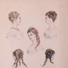 LARGE LOT OF ACCESSORY PLATES, FRANCE, 1850-1860s