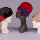 FOUR LADIES HATS, PARIS &amp; NEW YORK, 1910-1930s