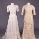 TWO TEA GOWNS, c. 1910