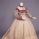 RENAISSANCE BEATRIX INSPIRED BAREGE GOWN, 1866-1867