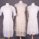 THREE TEA DRESSES, 1910-1920s