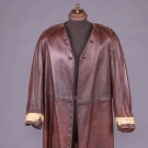 MANS WWll LEATHER MOTORING OR AVIATION COAT