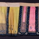 TWO PAIRED MANDARIN SKIRTS, CHINA, LATE 19TH-EARLY 20TH C