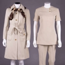 VALENTINO FOR TWA FLIGHT ATTENDANT UNIFORMS, AMERICA, C. 1971