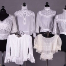 SIX LACE BLOUSES, 1905-1912