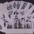 
OSCAR DE LA RENTA PRESS MATERIAL, PORTRAIT &amp; RUNWAY SHOTS, NYC, FALL 1982