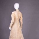 TULLE EMBROIDERED TEA GOWN, c. 1912