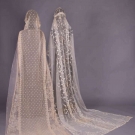 TWO WEDDING VEILS, NEW YORK, 1920s