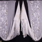 TWO LENGTH OF EMBROIDERED &amp; NEEDLE LACE YARDAGE, 1910-1920s