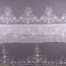 THREE EMBROIDERED FLOUNCE &amp; UNCUT DRESS YARDAGE, 1910-1920s