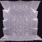 TWO DECORATIVE SUMMER BED COVERINGS, 1910-1930s