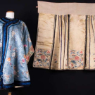 ONE ROBE &amp; ONE PAIRED MANDARIN SKIRT, CHINA, EARLY 20TH C
