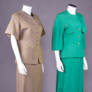TWO IRENE SUMMER SKIRT SUITS, AMERICA, 1950-1957