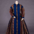 WOOL CHALLIS WRAPPER, 1850s