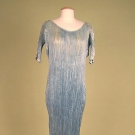 BLUE FORTUNY DELPHOS DRESS, 1920s
