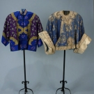 2 CHINESE SILK LONG ROBES, 1900-1950