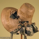 FANCY STRAW BONNET, AMERICA, 1820s