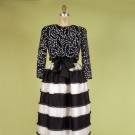 BILL BLASS SILK EVENING GOWN, 1980s