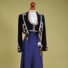 GARROCHISTA STYLE FLAMENCO COSTUME, 1950s