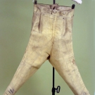 BOY'S LEATHER BREECHES, AMERICA, c. 1800